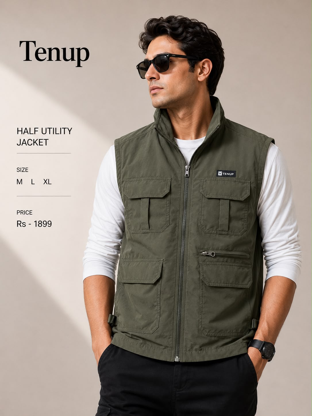 TENUP HALF JACKET