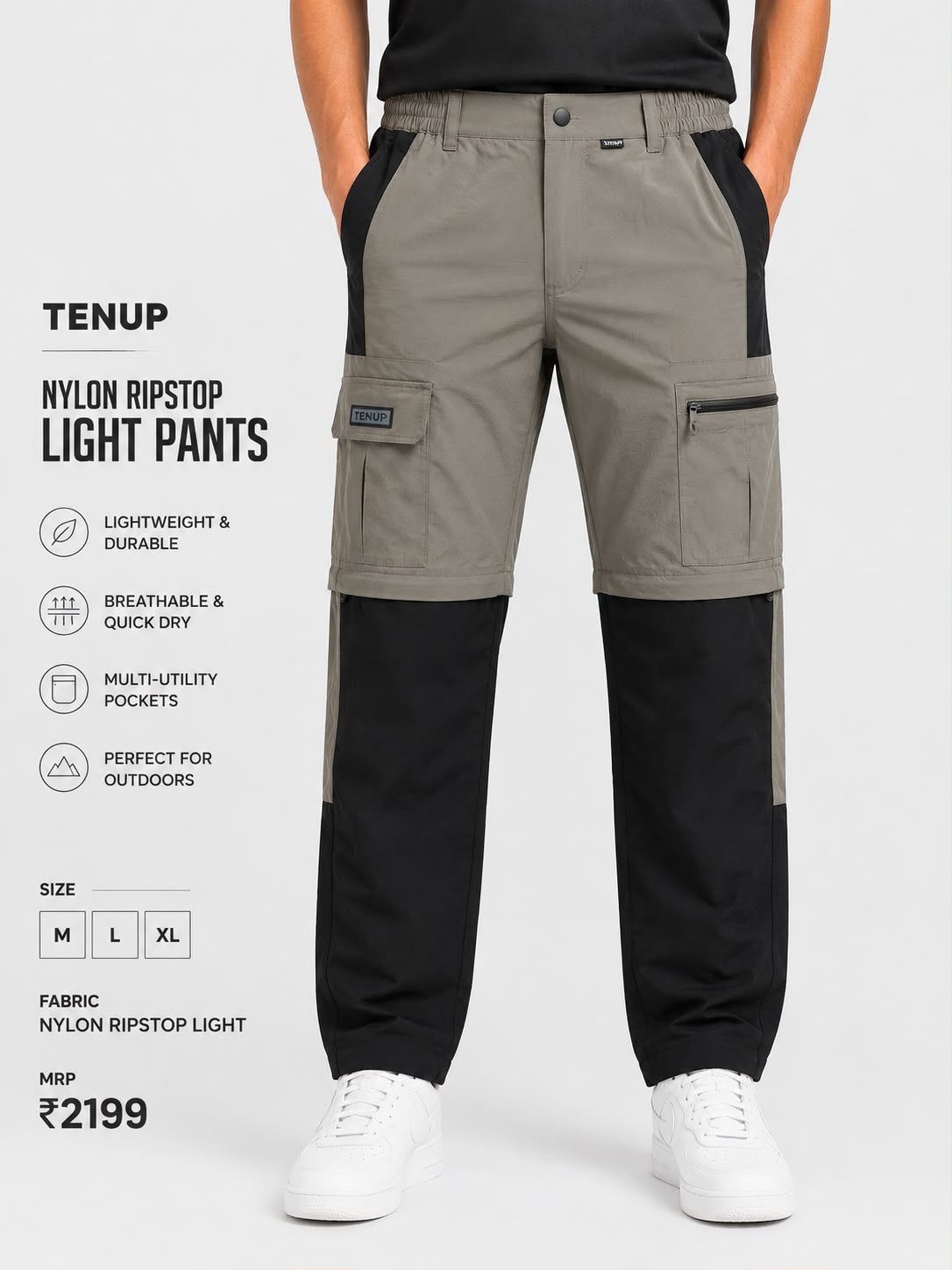 TENUP LIGHT RIP TREKPANT