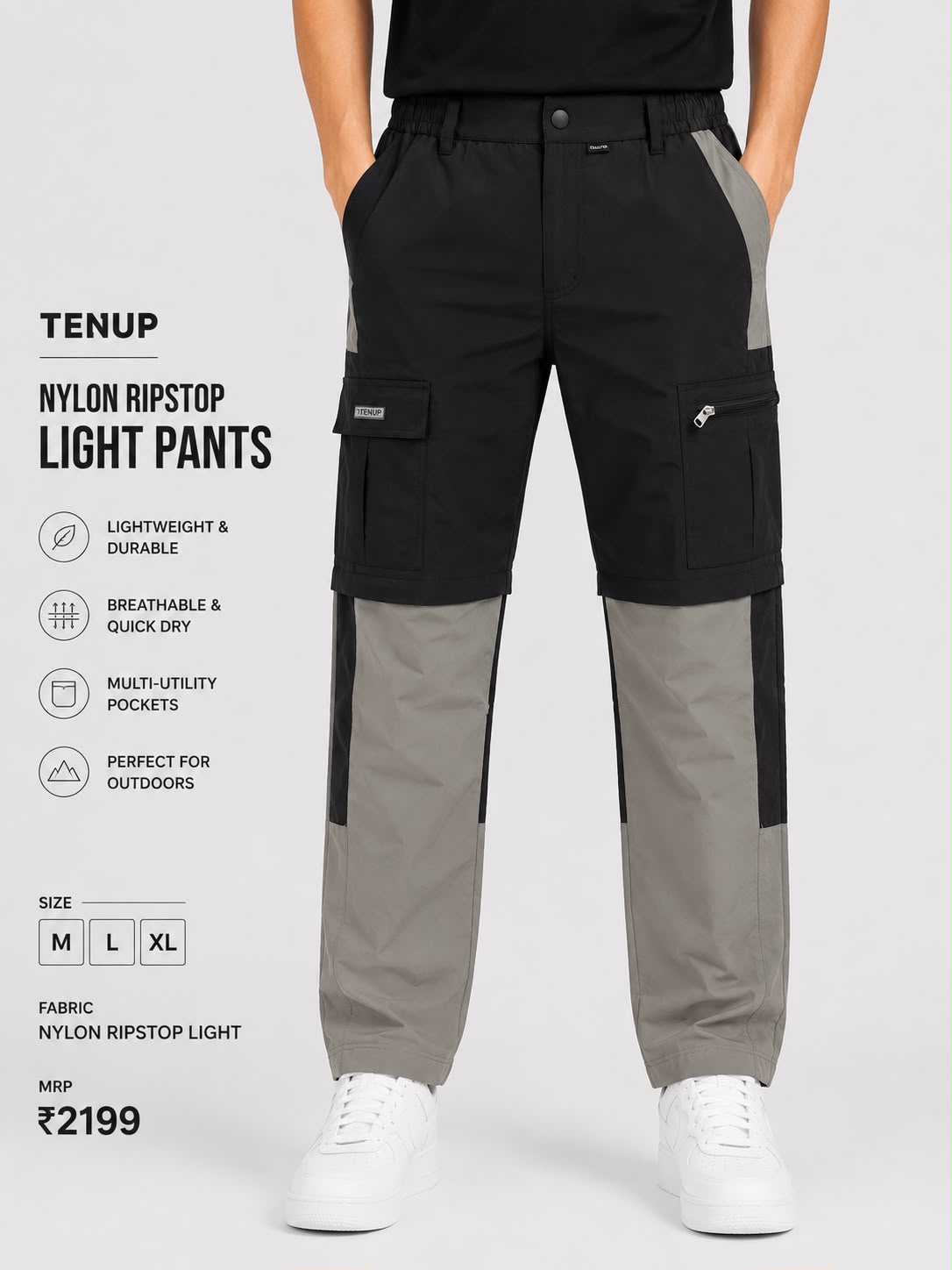 TENUP LIGHT RIP TREKPANT