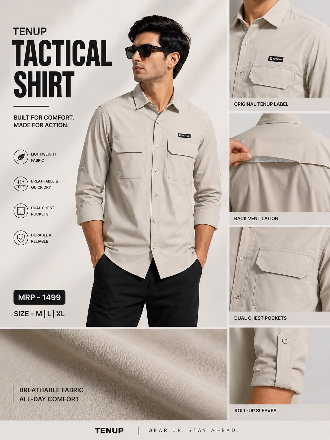 TENUP TACTICAL SHIRTS