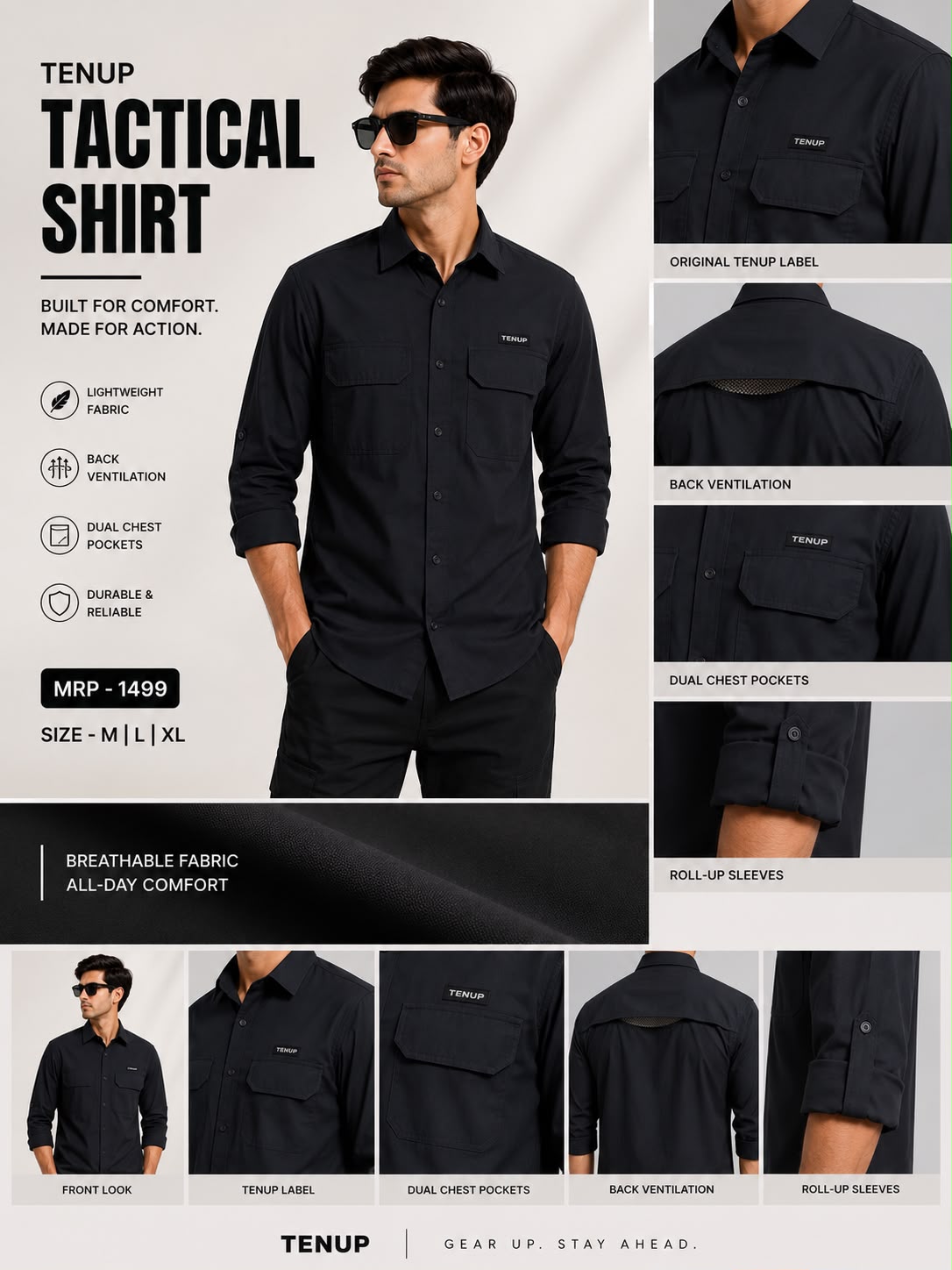 TENUP TACTICAL SHIRTS