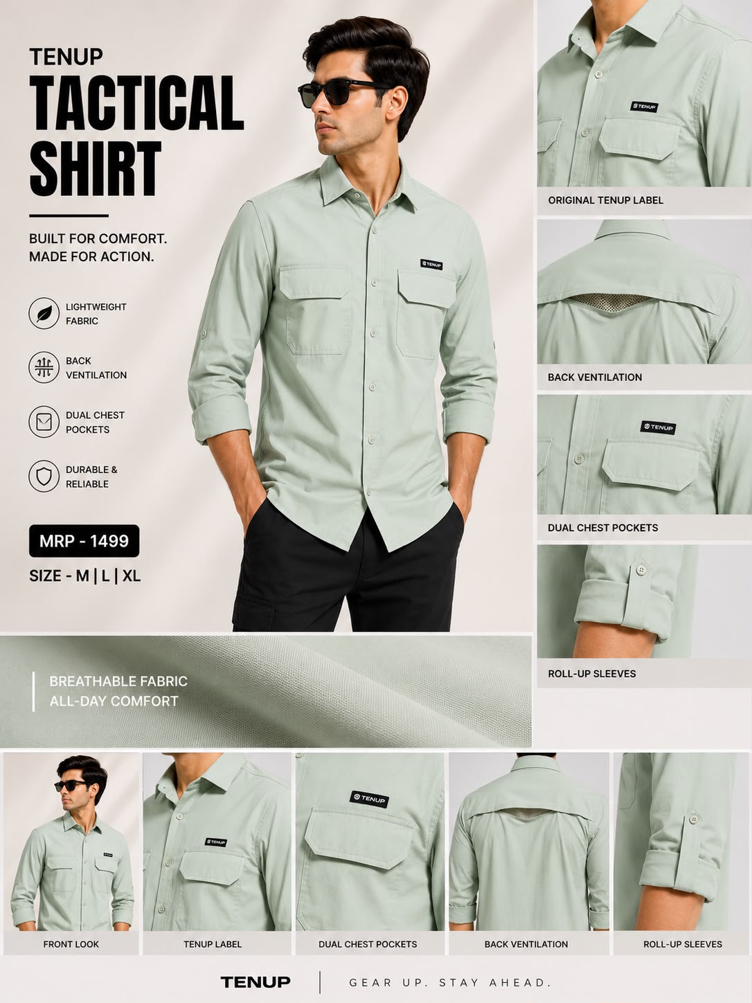 TENUP TACTICAL SHIRTS