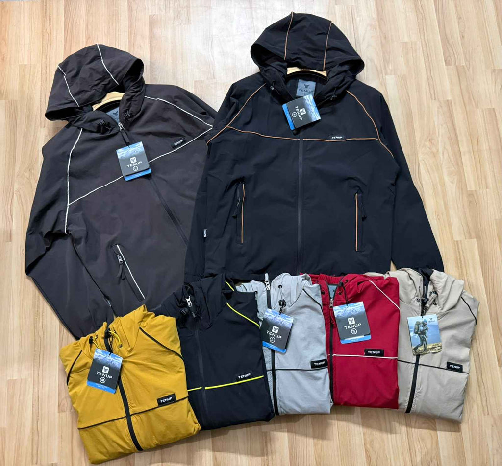 TENUP CORE PIPING AESTHETIC WINDCHEATER
