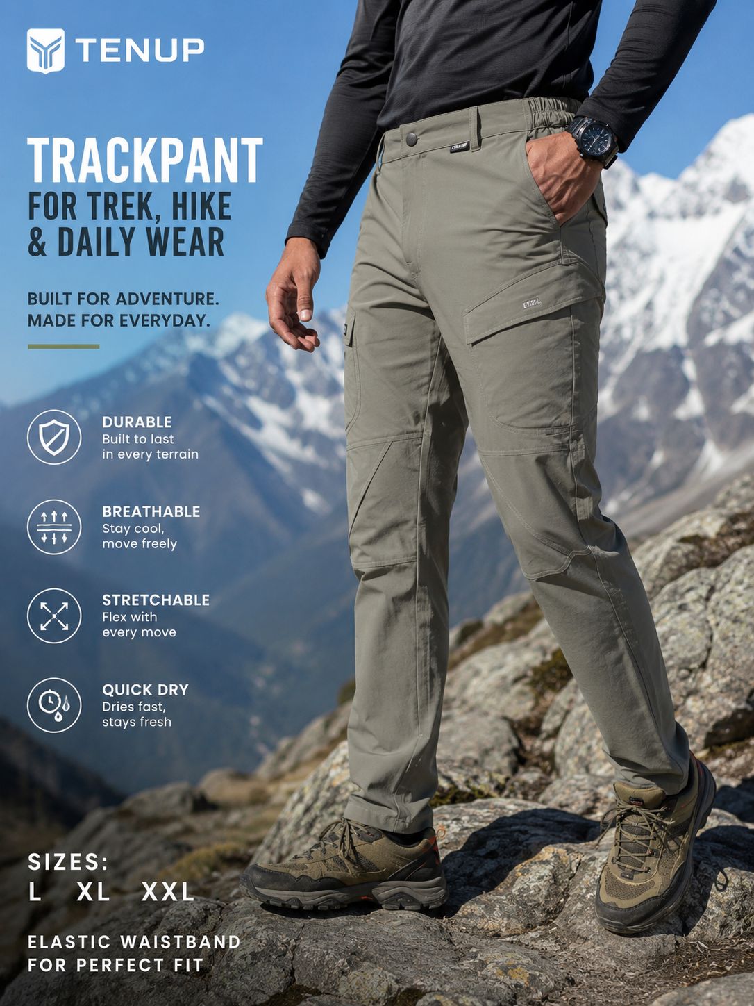 TENUP G-Pocket Trail Pants