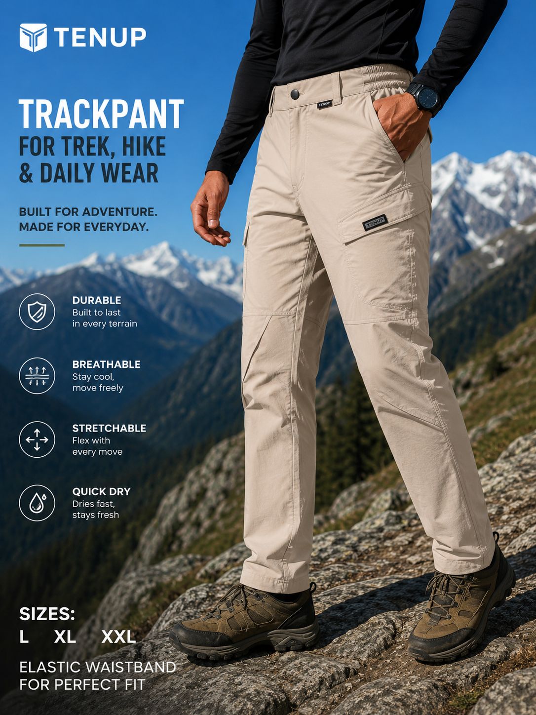 TENUP G-Pocket Trail Pants