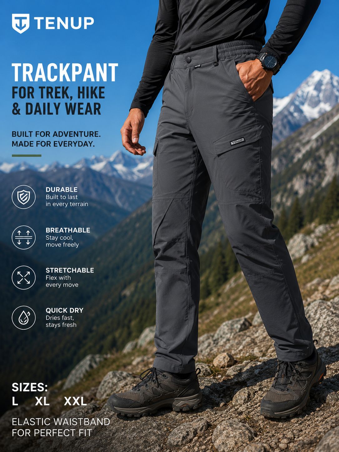 TENUP G-Pocket Trail Pants